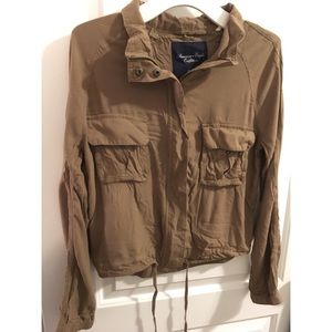 American Eagle Lightweight Tan Jacket